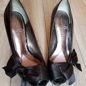 Paris Hilton Black Heels